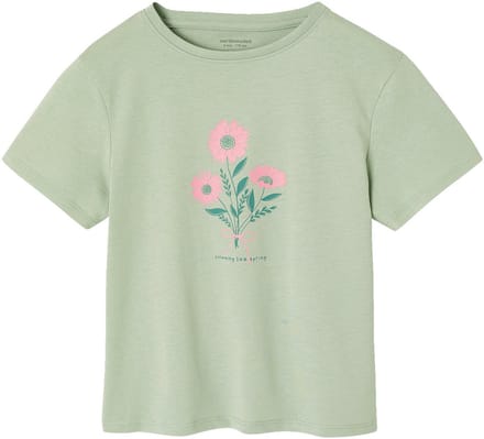 Vertbaudet T-shirt voor meisjes met print en korte mouwen