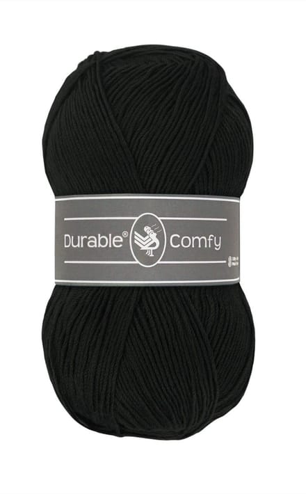Durable Comfy - 325 Black - Acrylgaren met Verfijnde Microvezel