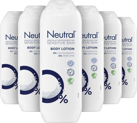 Neutral - 0% Bodylotion - Normaal - 6 x 250 ml