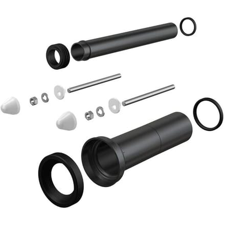Kronenbach WC connection pipe set, extended M9000KB