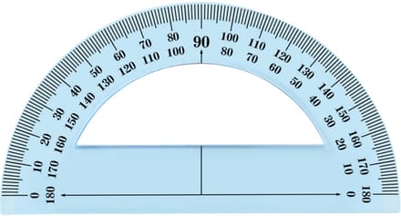 Wonday halve gradenboog 180 graden, 120 mm, breukvast