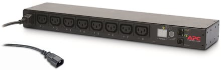 APC AP7920B Rack PDU Switched 1U 12A/208V 10A/230V 8x IEC 60320 C13 Outputs