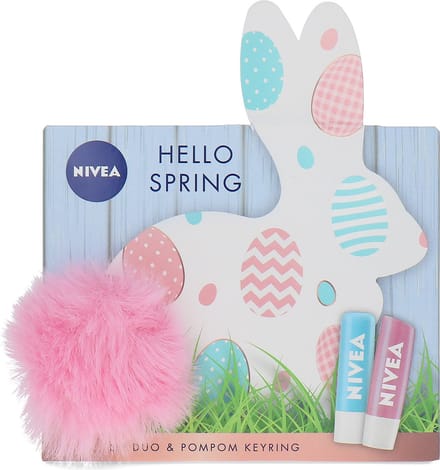 Nivea Hello Spring Lip Balm Duo Cadeauset