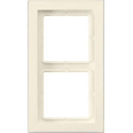 Jung LSD982W Afdekking Frame 2-voudig Crème-wit 1 stuk(s)