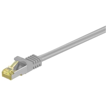 Wentronic 91612 - Cat 7 STP-kabel - RJ45 - 3 m - Grijs