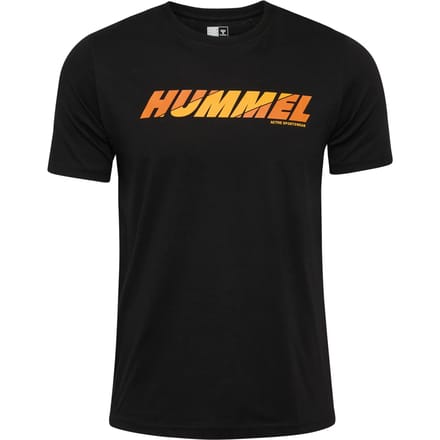 Hummel T-Shirt Graphic Bold Logo Tee 228478 Black-S
