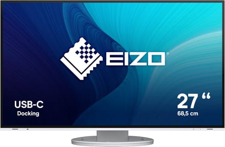 27" EIZO EV2781-WT - 2560x1440 (QHD) - 60Hz - IPS - 70W USB-C