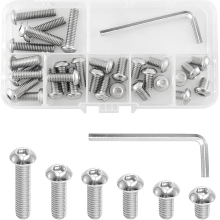 30 Stuks M6 Inbusschroeven met Sleutel en Schroefadapter voor Statief, Monopod en Rig Cage Accessoires