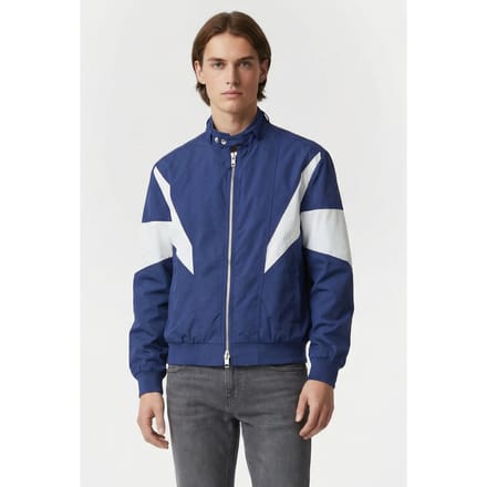 IRO Paris Manol Navy Grey Taglia: M | Bomber Outlet | Uomo | Grigio