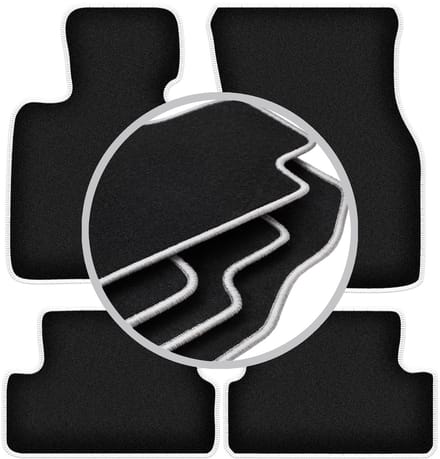 CARLUX-SILVER automatten voor: Mini Cooper F57 cabriolet (2014-)