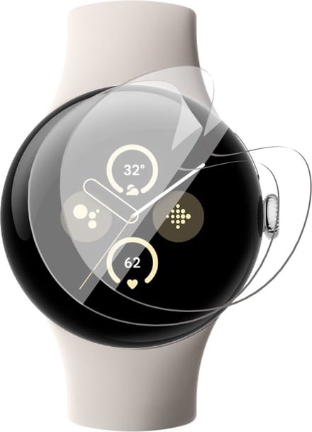 Screenprotector geschikt voor Google Pixel Watch 2 - 2x FlexGuard Screen Protector