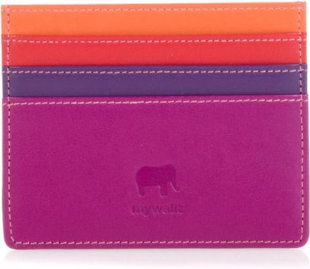 Mywalit Double Sided Credit Card Holder Sangria Multi