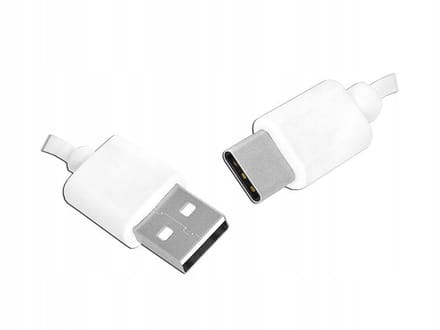 HQ USB naar USB-C Kabel 1.5m Wit - Duurzaam Gevlochten Ontwerp
