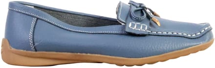 LBS leren mocassin