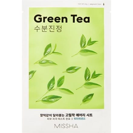 MISSHA - Airy Fit Sheet Mask - Green Tea - 1stuk