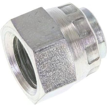 Einddop G1/4'' Staal met Buitenzeskant 60° Conus 575bar Hydrauliek [2 Stuks]