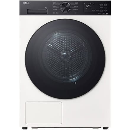 8kg Warmtepomp droger Wit | Zelfreinigende condensor | Eco Hybrid | Sensor Dry | LG NL - RHX5008THB