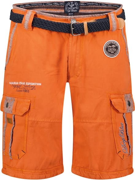 Canadian Peak Heren Bermuda Met Riem Pailletteak Coral - L