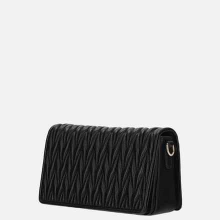 Daniele Donati Smocked crossbody tas black