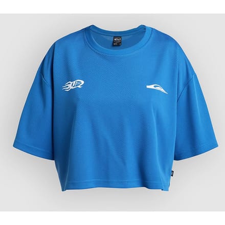Quiksilver Mercury Americana Crop T-Shirt blauw