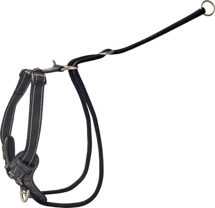 Rogz Utility Stop Pull Tuig Zwart - Hondenharnas - Xl 60-100x2.5 Cm