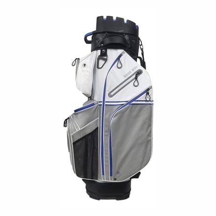 Fastfold Polaris Rain Dry Waterdichte Golftas - Cartbag - Grijs Wit Blauw