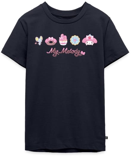 My Melody Met Flat En Gebakjes Premium T-Shirt Tiener