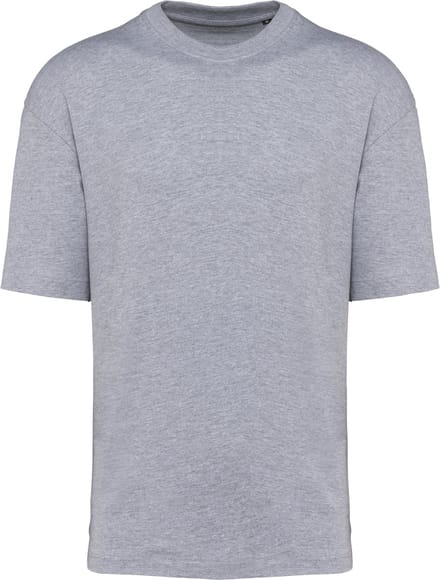 Oversized unisex T-shirt merk Kariban maat M Grijs
