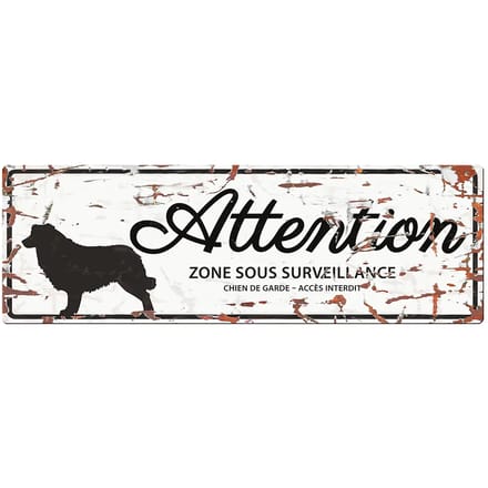 Waarschuwingsdisplay D&D Home Bull Terrier F