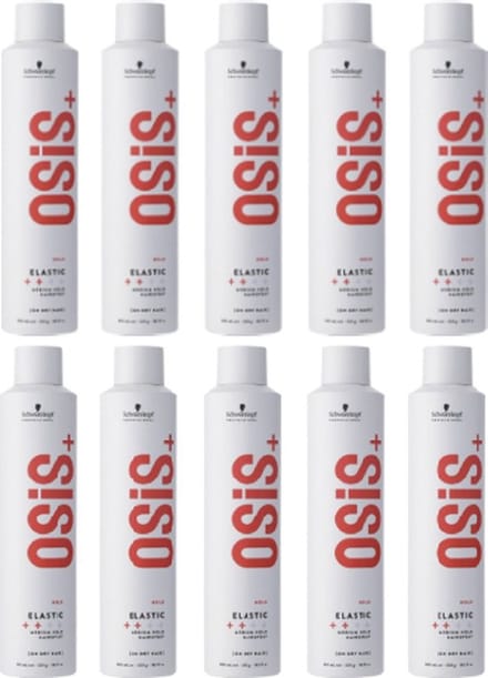 Schwarzkopf - Osis+ Elastic - Flexible Hold Spray - voordeelverpakking - 10 x 500ml