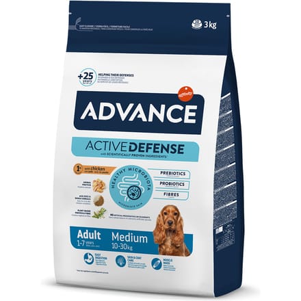 Advance - Medium Adult - Hondenvoer - 3 kg