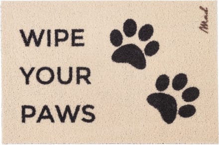Mad About Mats - Cas - deurmat - wipe your paws - schoonloop/scraper - wasbaar - 50x75cm