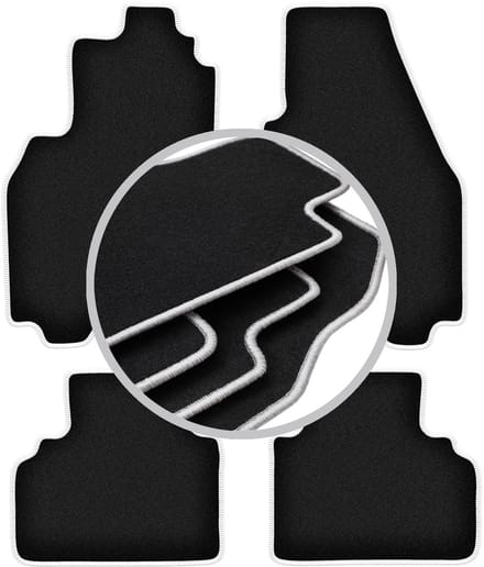 CARLUX-SILVER automatten voor: Ford Cougar coupé (1998-2004)