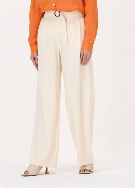 Access Woman's Pants Broeken Dames - Zand - Maat 42