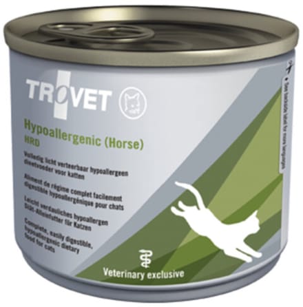 Trovet - HRD Hypoallergenic Kattenvoer Nat Paard - 6 x 200 gr