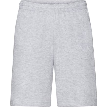 Fruit of the Loom Heren Iconic 195 Jersey Shorts (Heide Grijs)