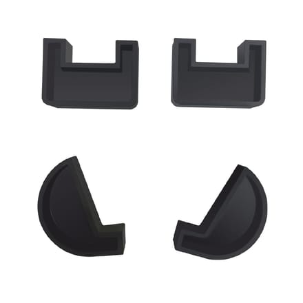 Buffalo rubber voetjes voor planeetmenger 20L (4 stuks)