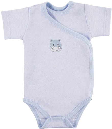 Eevi - Rompertje Blauw - Omslagromper - Overslagromper - Maat 62 - 2 t/m 4 maanden