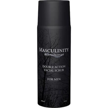 Beauté Pacifique Masculinity Gezichtsscrub met dubbele werking Heren 100 ml