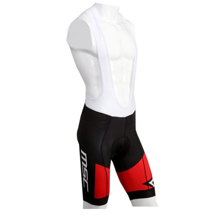 Msc Pro Race Broek Zonder Bretels Zwart L Man