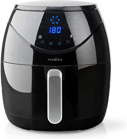 Heteluchtfriteuse - 6.5 l - Tijdschakelaar: 60 min - Digitaal - Zwart