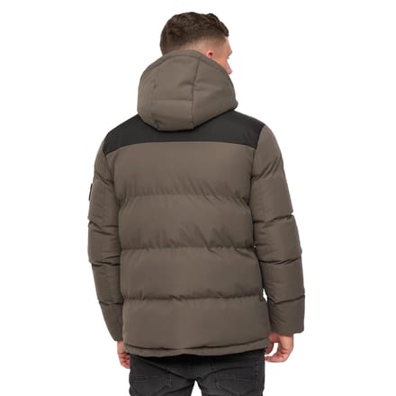 Crosshatch Heren Menray Jas (Olijf)