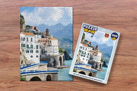 Puzzel De oude gebouwen van de Amalfikust - Legpuzzel - Puzzel 500 stukjes