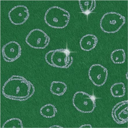 Hobbyvilt, A4, vel 210x297 mm, dikte 1,5-2 mm, groen, 10 vel | Hobby vilt