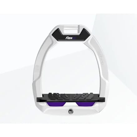 Veilige rijbeugels Inclinatie Ultra Grip Wit/Zwart/Paars Flex-On Safe-On
