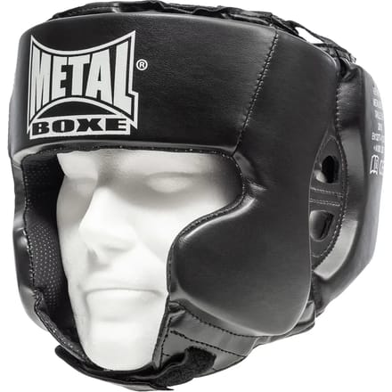 Bokshelm pu Metal Boxe