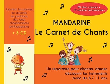 Mandarine - Le Carnet De Chants (3 CD | Boek)