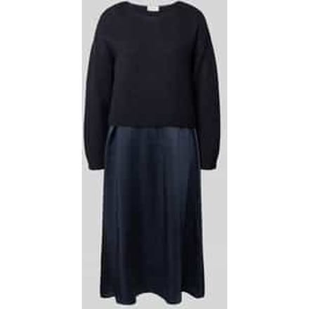 Midi-jurk in dubbele-laagjeslook