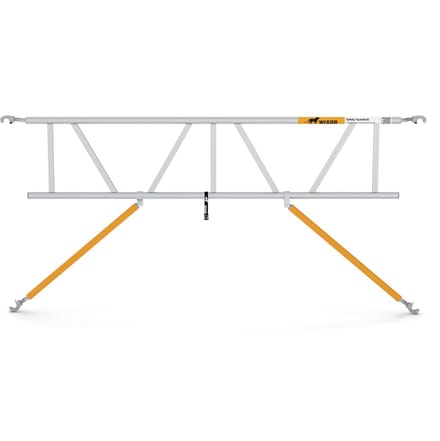 Wixor | veiligheidsvoorloopleuning 305 cm | voorloopleuning | steigeronderdeel | rolsteiger | steiger | stelling