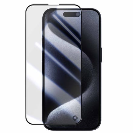 Force Case, Screenprotector geschikt voor iPhone 15 Pro Max - Organic Glass 2.5D, Transparant